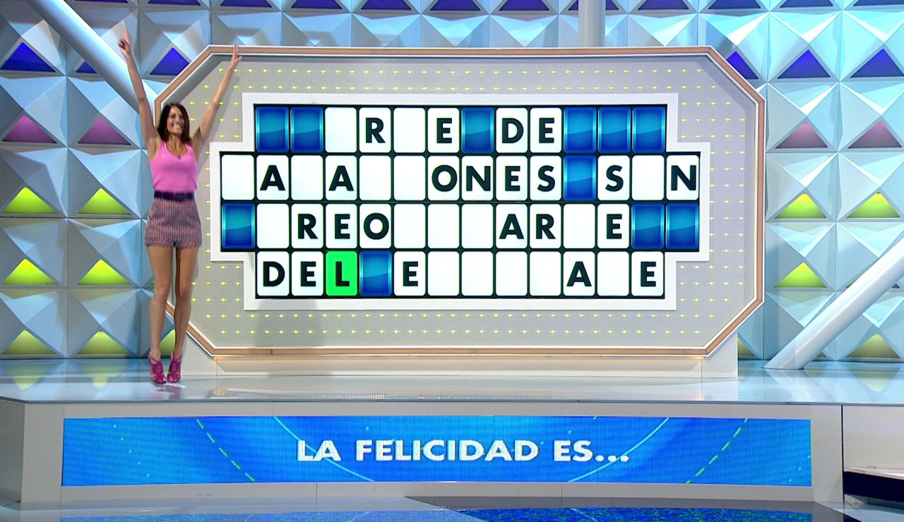 La concursante remonta su mala racha con el panel de ‘la letra oculta’ La concursante remonta su mala racha con el panel de ‘la letra oculta’