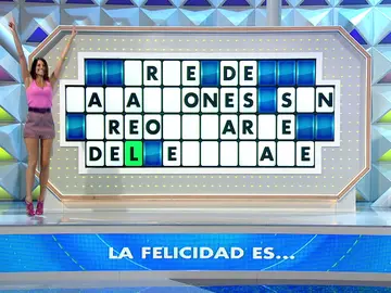 La concursante remonta su mala racha con el panel de ‘la letra oculta’ La concursante remonta su mala racha con el panel de ‘la letra oculta’