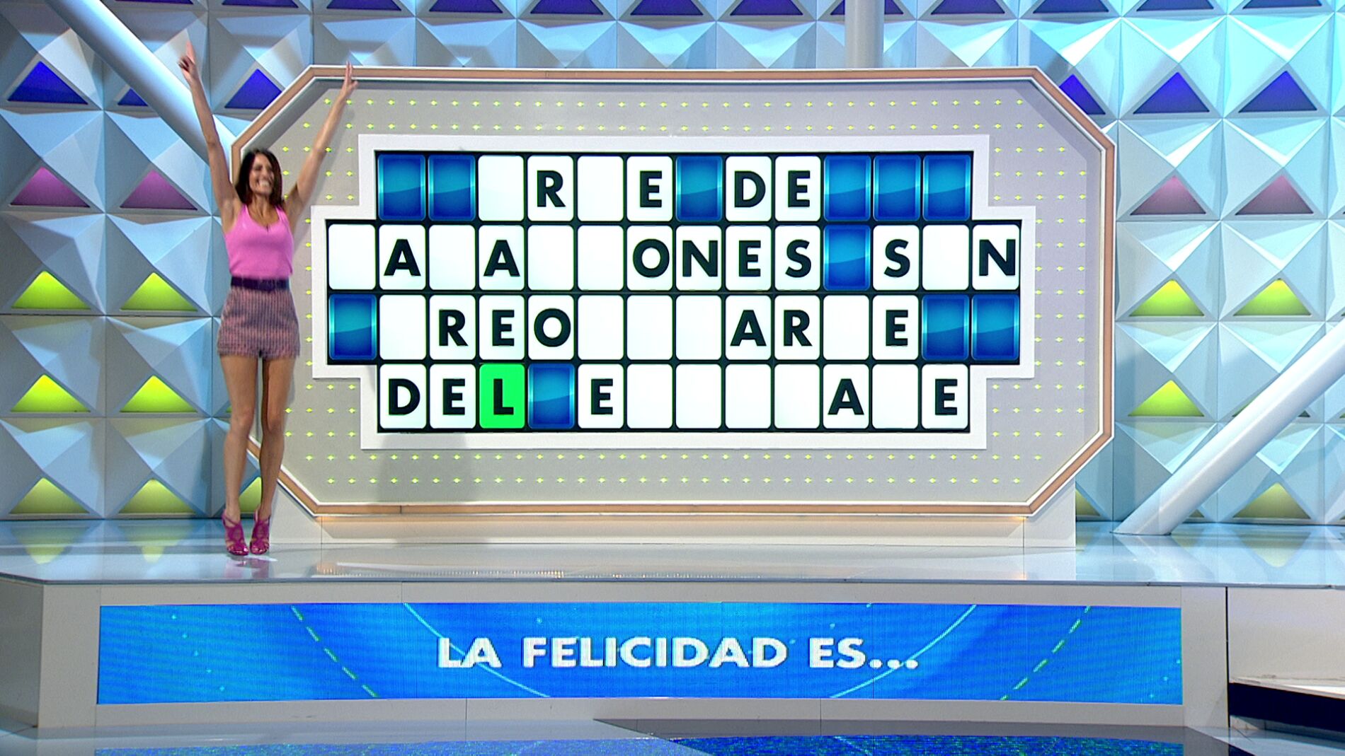 La concursante remonta su mala racha con el panel de &lsquo;la letra oculta&rsquo;