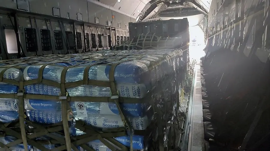 España envía ayuda humanitaria a Líbano España envía ayuda humanitaria a Líbano