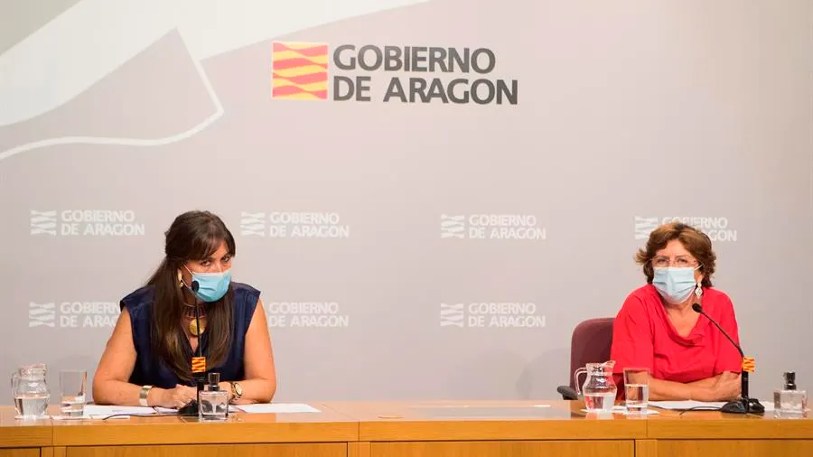 La consejera de Sanidad de Aragón, "moderadamente optimista" con la evolución de la pandemia de coronavirus La consejera de Sanidad de Aragón, "moderadamente optimista" con la evolución de la pandemia de coronavirus