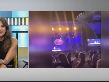 Sandra García-Sanjuan, sobre el concierto de Taburete: "El 98% del público llevaba la mascarilla puesta" Sandra García-Sanjuan, sobre el concierto de Taburete: "El 98% del público llevaba la mascarilla puesta"