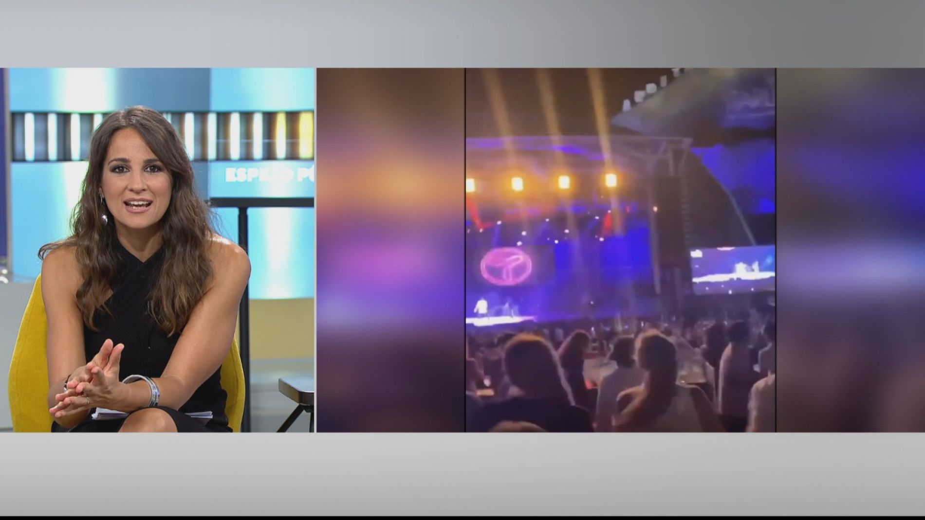 Sandra Garc&iacute;a-Sanjuan, sobre el concierto de Taburete: "El 98% del p&uacute;blico llevaba la mascarilla puesta" 