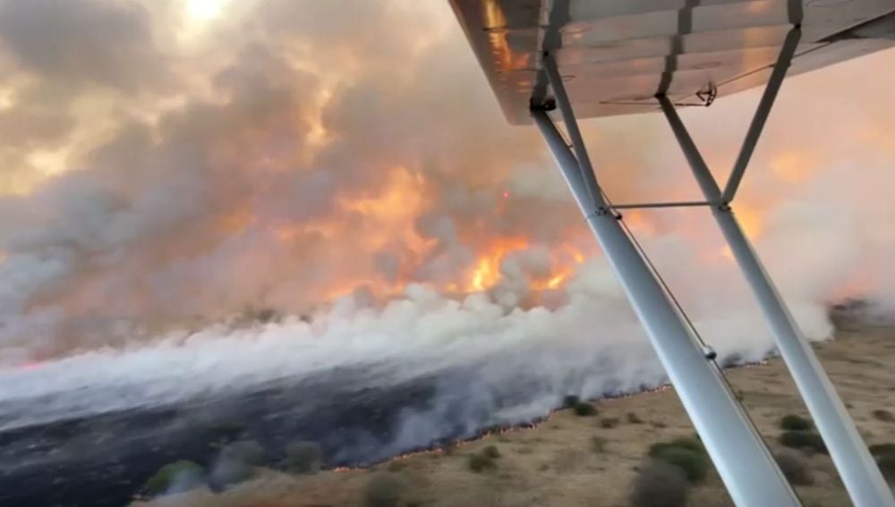 Un incendio arrasa la mayor reserva natural de Kenia