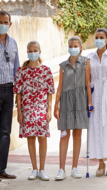 LA FAMILIA REAL REAPARECE EN MALLORCA
