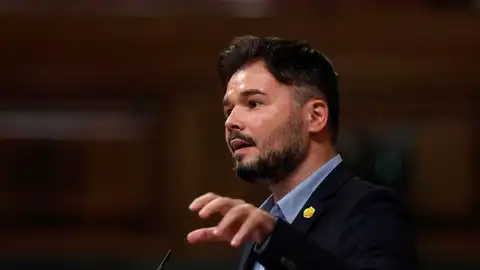 El portavoz de ERC, Gabriel Rufián. El portavoz de ERC, Gabriel Rufián.