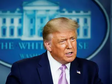 El presidente de Estados Unidos, Donald Trump El presidente de Estados Unidos, Donald Trump