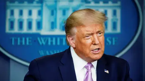 El presidente de Estados Unidos, Donald Trump El presidente de Estados Unidos, Donald Trump