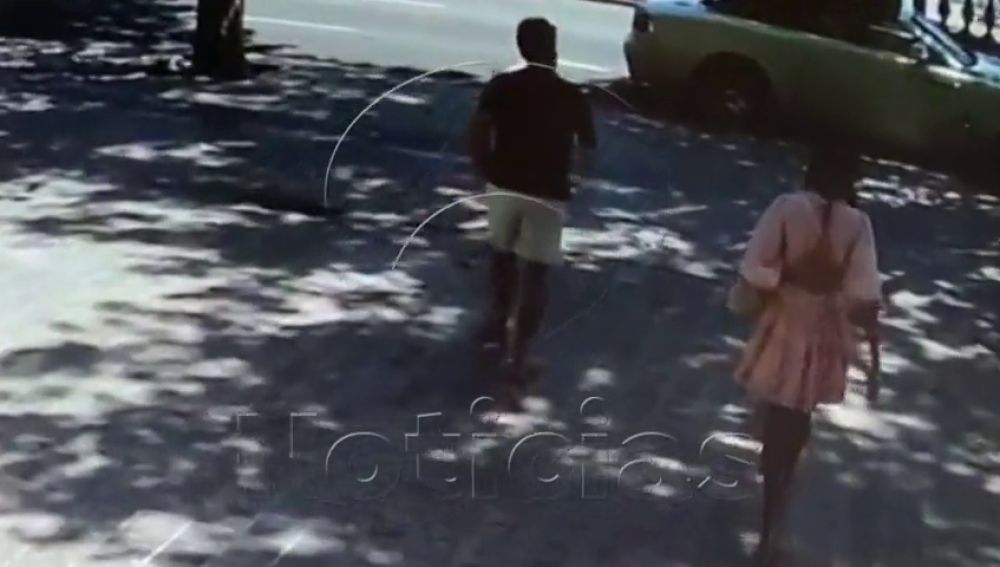 El vídeo del intento de robo a tres brasileños que queda en arañazos y contusiones