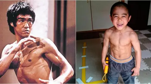 Ryusei Imai, el niño de 10 años que es un clon de Bruce Lee Ryusei Imai, el niño de 10 años que es un clon de Bruce Lee