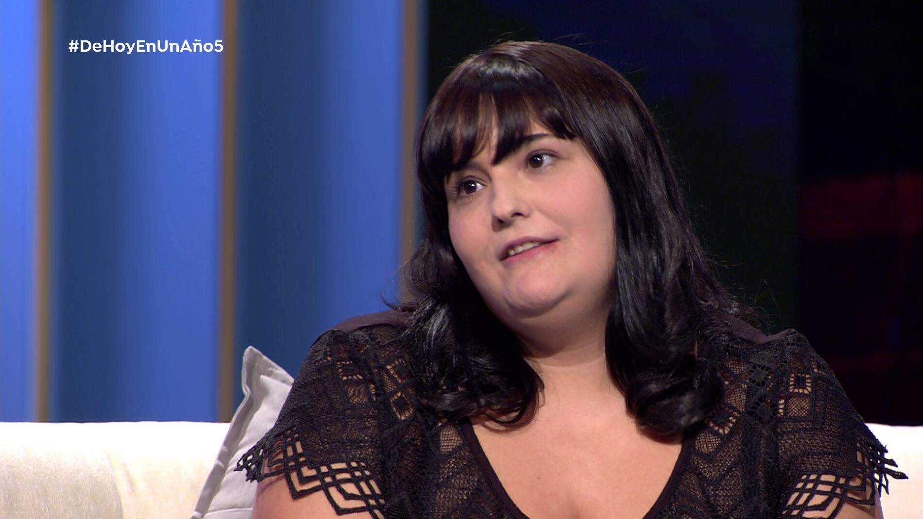 La mayor ilusión de Esther es volver a lucir su vestido de flamenco