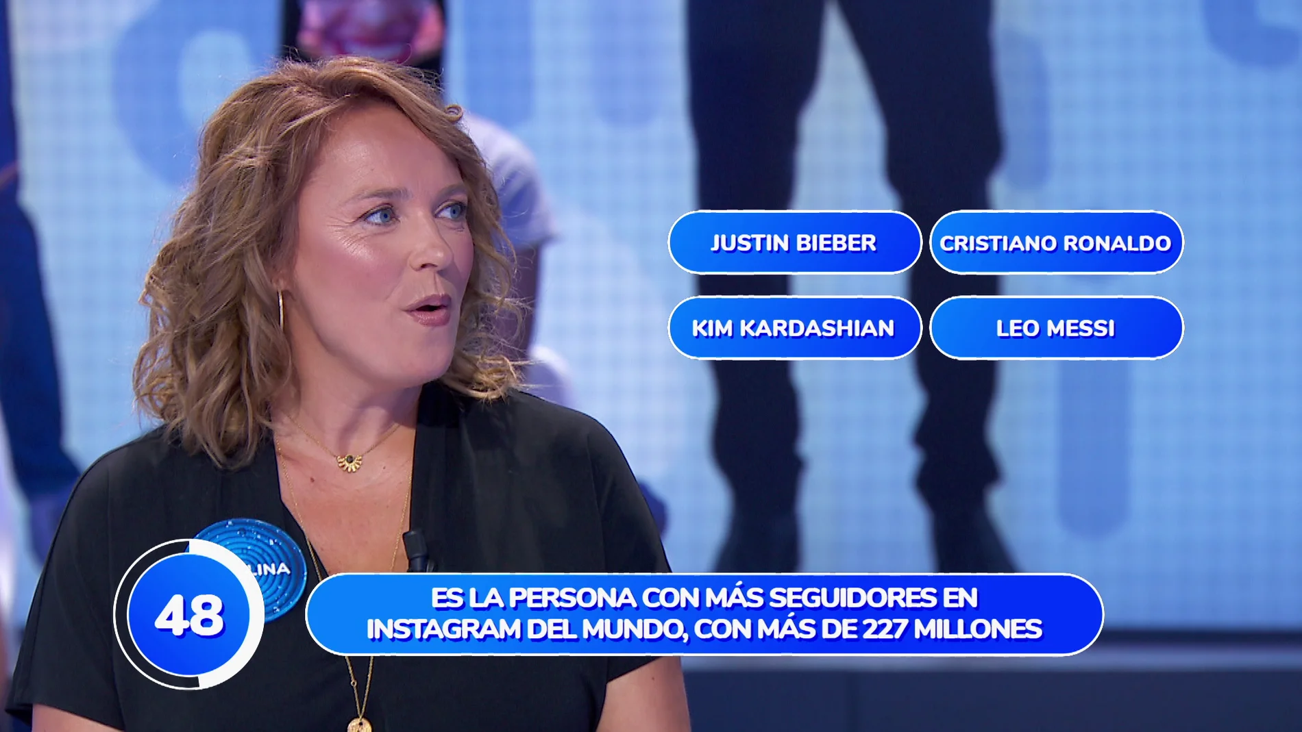 ¿Justin Bieber o Cristiano Ronaldo? Las dudas se apoderan de Carolina Ferre en ‘Una de Cuatro’