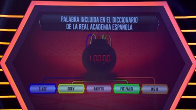 ¡Muy curioso! Una palabra que está recogida en el diccionario de la RAE hace explotar una bomba en '¡Boom!'
