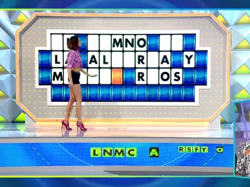 El impecable panel final de Jorge en ‘La ruleta de la suerte’ El impecable panel final de Jorge en ‘La ruleta de la suerte’
