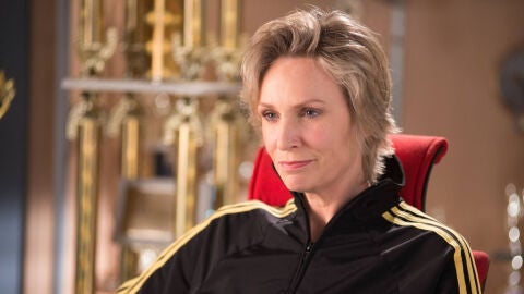 Jane Lynch en 'Glee' como Sue Sylvester 