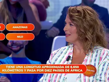 El inesperado fallo de Carolina Ferre en ‘Una de Cuatro’ relacionado con un conocido río de África El inesperado fallo de Carolina Ferre en ‘Una de Cuatro’ relacionado con un conocido río de África
