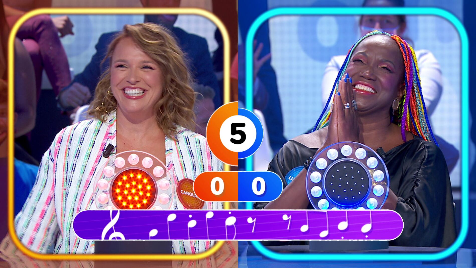 ¡Maravilloso! Carolina Ferre y Lucrecia cantan al ritmo de ‘Love is in the air’