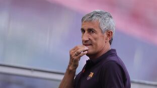 Quique Seti&eacute;n: "Lewandowski es un gran futbolista, pero no est&aacute; a la altura de Messi"
