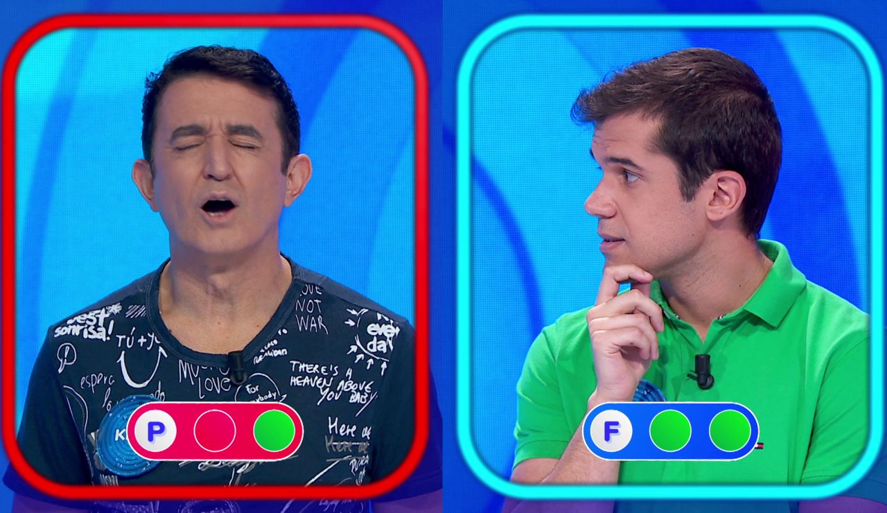 ¡Qué despiste! El error garrafal de Kiko que deja a Nacho con un pie dentro de ‘Pasapalabra’ ¡Qué despiste! El error garrafal de Kiko que deja a Nacho con un pie dentro de ‘Pasapalabra’