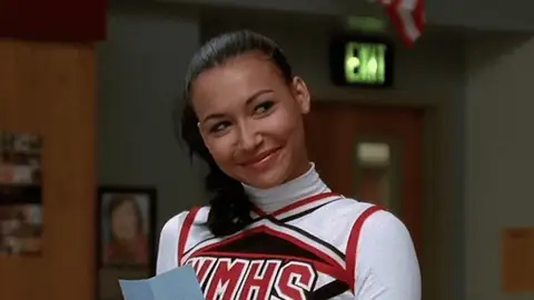 Naya Rivera como Santana en 'Glee' Naya Rivera como Santana en 'Glee'