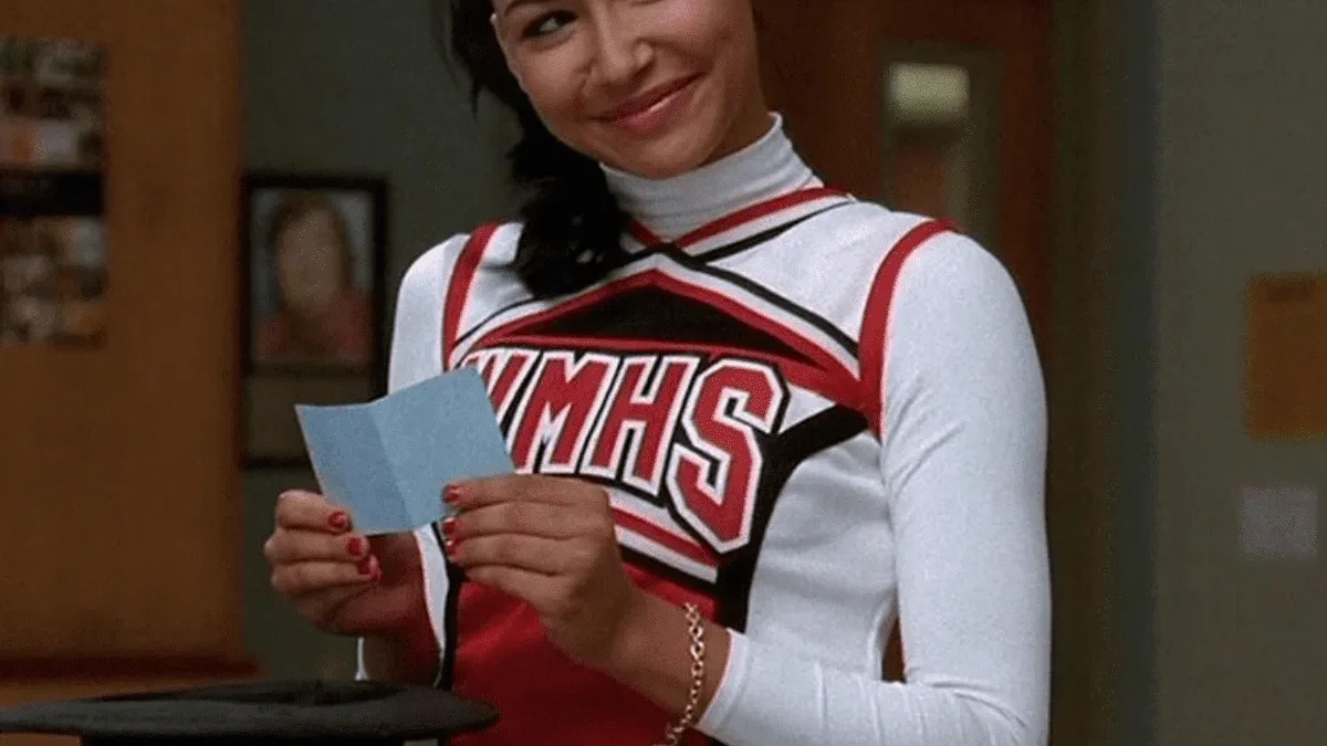 Naya Rivera como Santana en 'Glee' Naya Rivera como Santana en 'Glee'