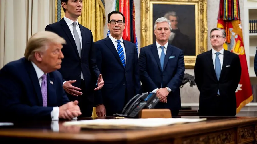 Acuerdo histórico de paz entre Israel y Emiratos Árabes Unidos con Trump de intermediario Acuerdo histórico de paz entre Israel y Emiratos Árabes Unidos con Trump de intermediario