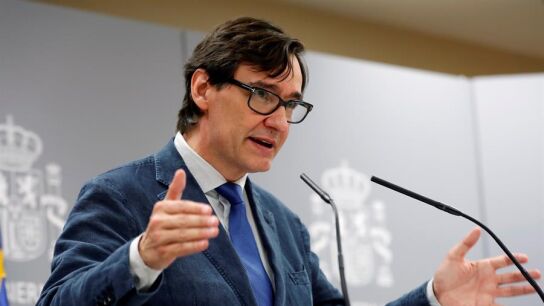 El ministro de Sanidad, Salvador Illa