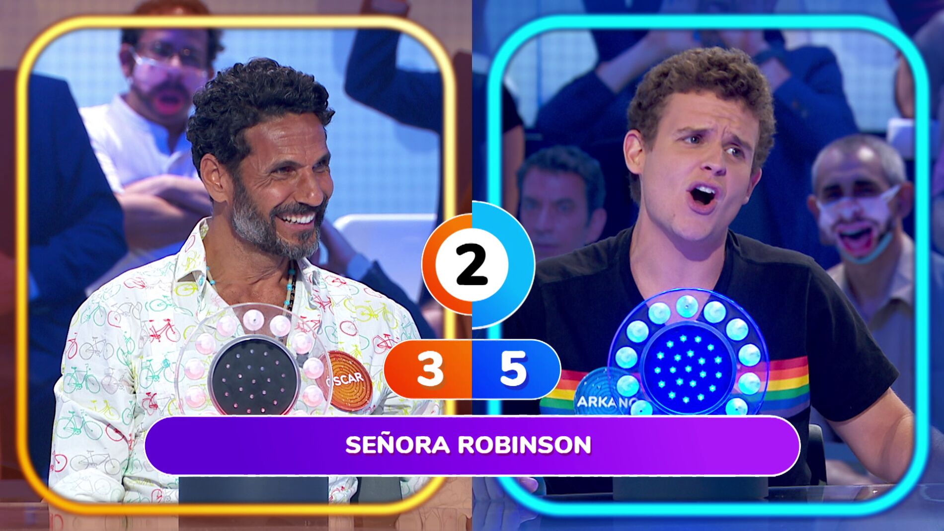 “¡Qué grande!”, Arkano desata las risas en su duelo contra Óscar Higares en ‘Pasapalabra’