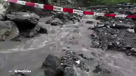 Interrumpen por las lluvias la búsqueda de un barranquista español desaparecido en Suiza Interrumpen por las lluvias la búsqueda de un barranquista español desaparecido en Suiza