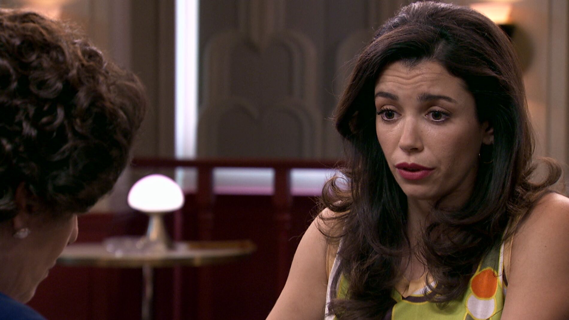 El trabajo de actriz ha sido una alegr&iacute;a para la pareja, pero Amelia no est&aacute; del todo c&oacute;moda