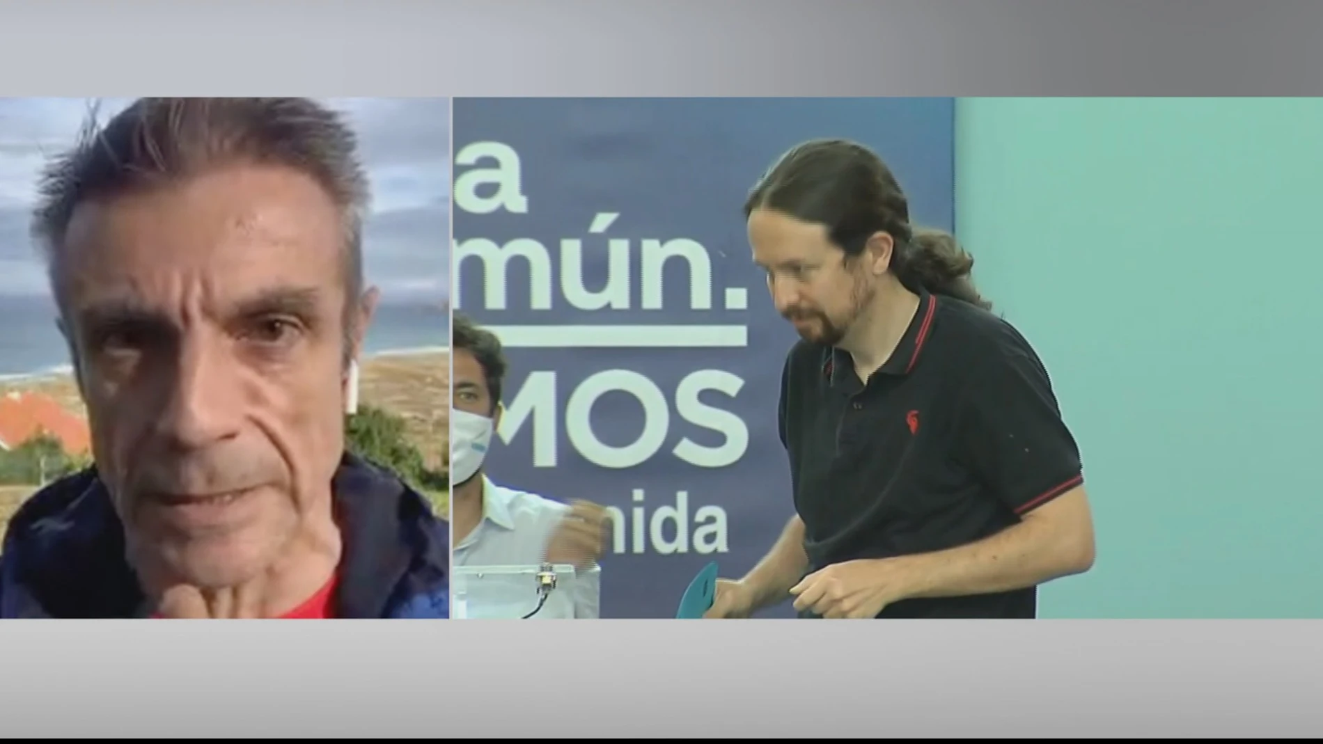 Enrique Riobóo, exsocio de Pablo Iglesias: "Unidas Podemos nace de la televisión iraní e Iglesias cobraba billetes de 500 euros"