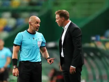 Julian Nagelsmann, técnico del Leipzig, desvela que Simeone protagonizo un incidente en el descanso del partido del Atlético en Champions: "Excepto en el descanso, todo estuvo bien". ¿Qué sucedió? Julian Nagelsmann, técnico del Leipzig, desvela que Simeone protagonizo un incidente en el descanso del partido del Atlético en Champions: "Excepto en el descanso, todo estuvo bien". ¿Qué sucedió?