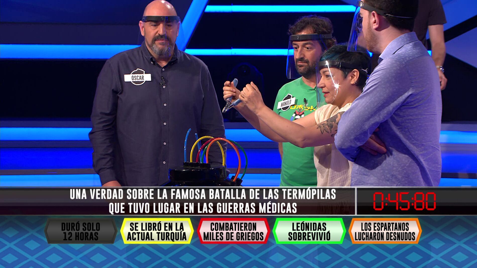 ‘Los dispersos’ aciertan una curiosidad sobre la batalla de las Termópilas 