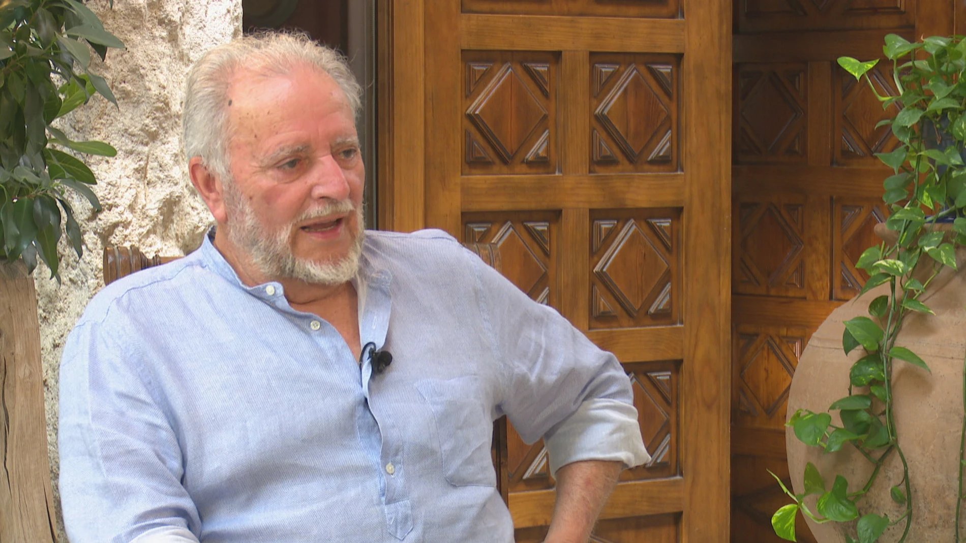 Julio Anguita durante su entrevista en laSexta Noche Julio Anguita durante su entrevista en laSexta Noche