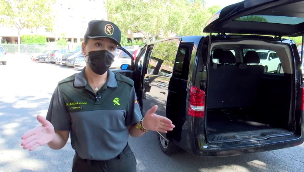 La Guardia Civil intercepta un cargamento de 525 kilos de hachís en el interior de un vehículo VTC