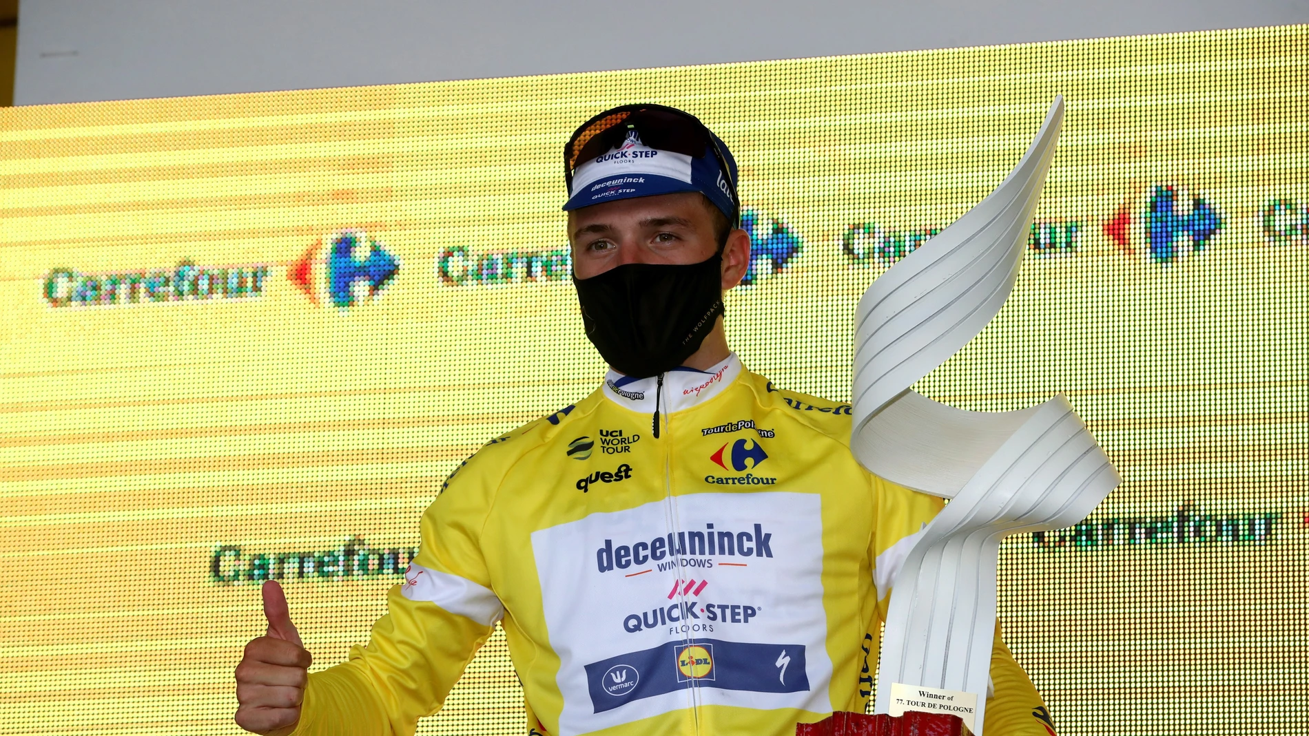 El ciclista Remco Evenepoel El ciclista Remco Evenepoel