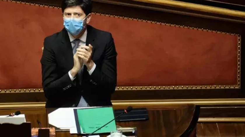 El ministro de Sanidad italiano, Roberto Speranza El ministro de Sanidad italiano, Roberto Speranza