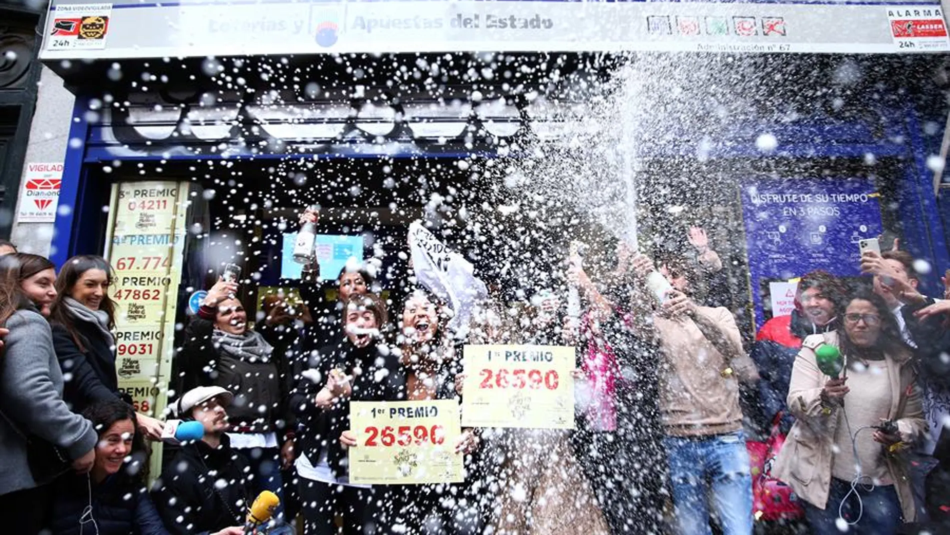 Imagen de archivo de Lotería de Navidad Imagen de archivo de Lotería de Navidad