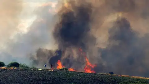 El incendio de Lober de Aliste El incendio de Lober de Aliste