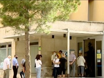 Cola en un centro de salud de Valencia