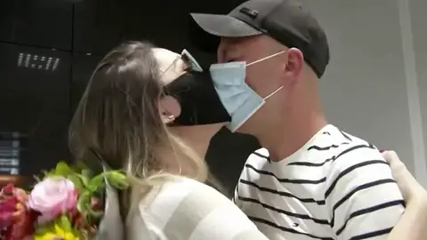 Reencuentro de una pareja alemana Reencuentro de una pareja alemana