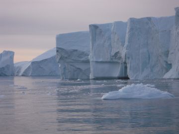 Imagen de archivo de un glaciar