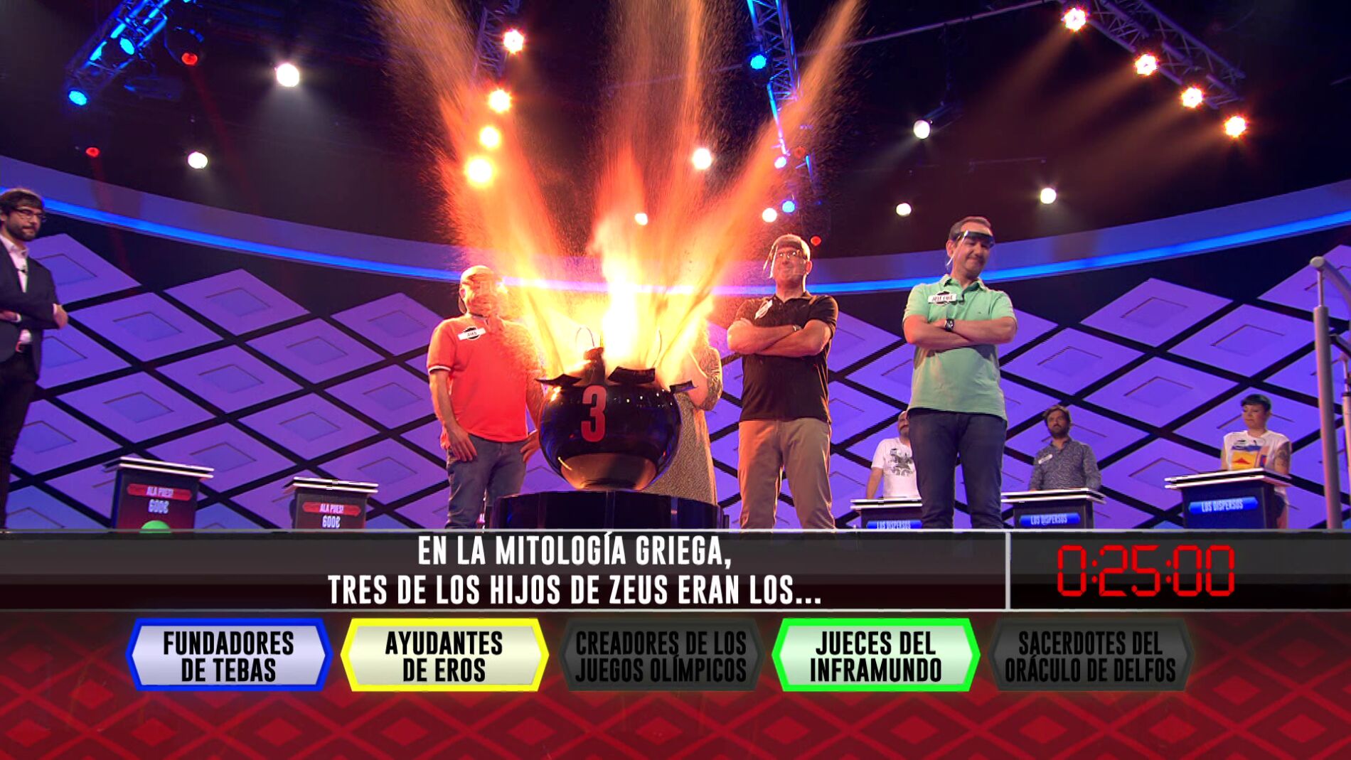 Una curiosidad sobre el inframundo en la mitología griega abate a los ‘Ala Pues!’ en ‘¡Boom!’