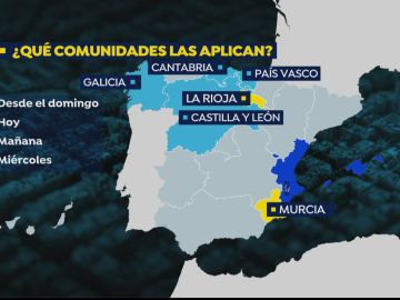 Mapa medidas coronavirus