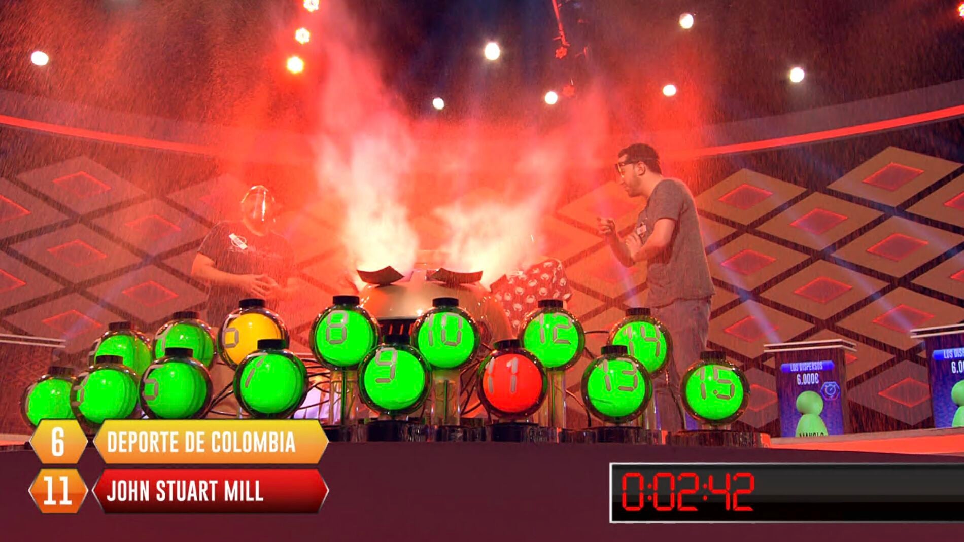 Un escritor y un deporte colombiano dejan a los ‘Los dispersos’ sin el bote de 1.645.000 euros en ‘¡Boom!’