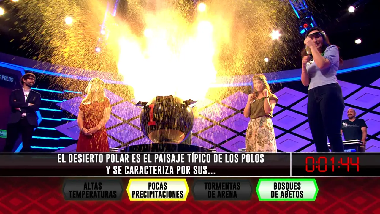 ¡Fallo garrafal! El equipo ‘Sanguangos’ no supera la primera bomba de ‘¡Boom!’