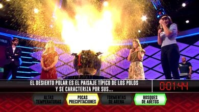 ¡Fallo garrafal! El equipo ‘Sanguangos’ no supera la primera bomba de ‘¡Boom!’