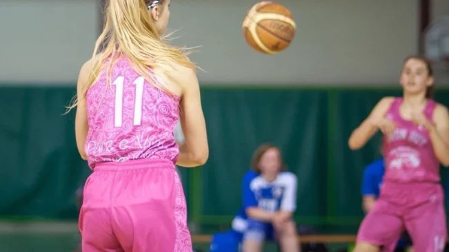 Elia Fontaine, en un partido de baloncesto Elia Fontaine, en un partido de baloncesto