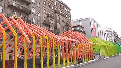 Polémica en Vigo por la construcción de una rampa mecánica para subir la cuesta de la Gran Vía Polémica en Vigo por la construcción de una rampa mecánica para subir la cuesta de la Gran Vía
