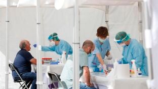 Pruebas del coronavirus en Ordizia, Guip&uacute;zcoa